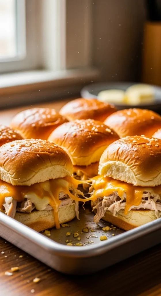 Garlic Butter Chicken Sliders