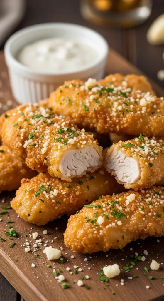 Garlic Parmesan Chicken Tenders