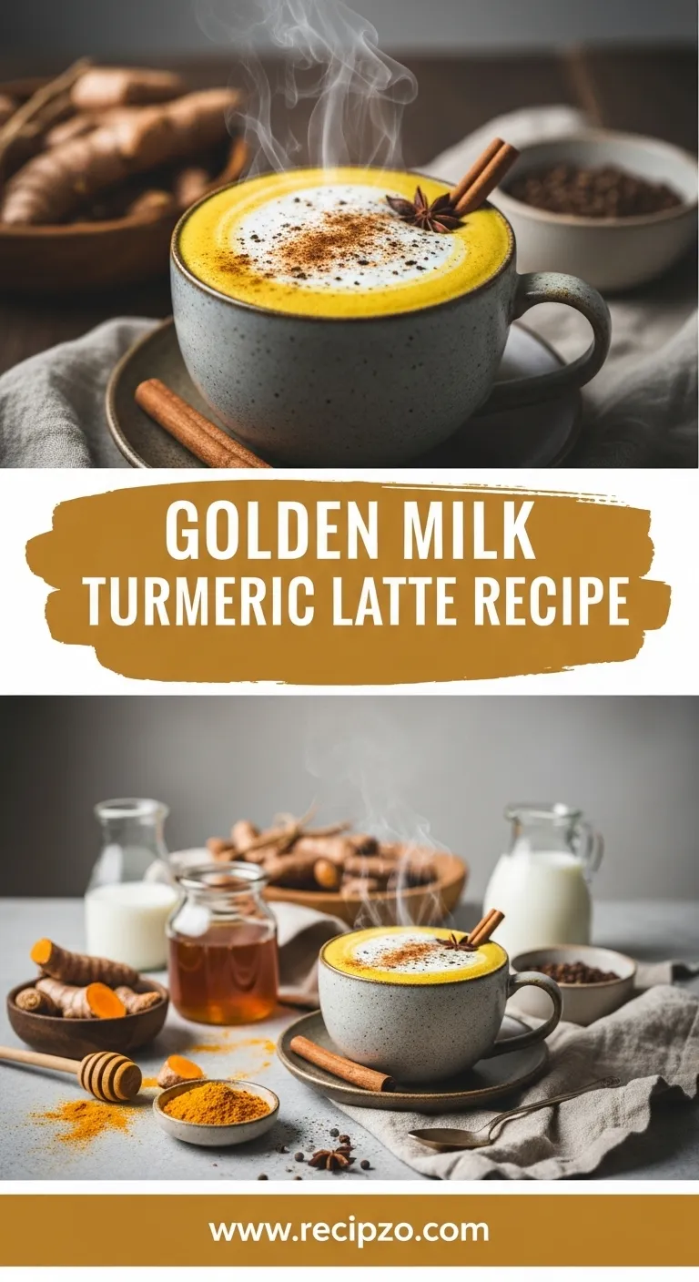 Golden Milk Turmeric Latte Recipe