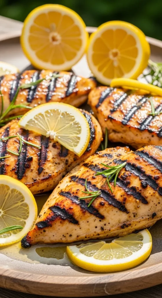 Grilled Lemon Herb Chicken
