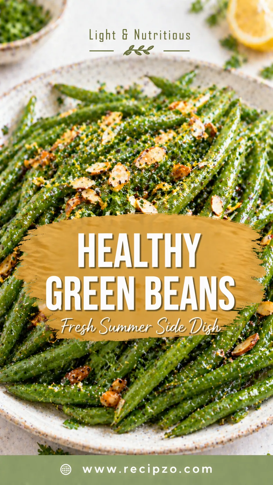 Healthy Green Beans Side Dish for Summer