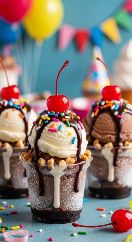 Ice Cream Sundae Cups