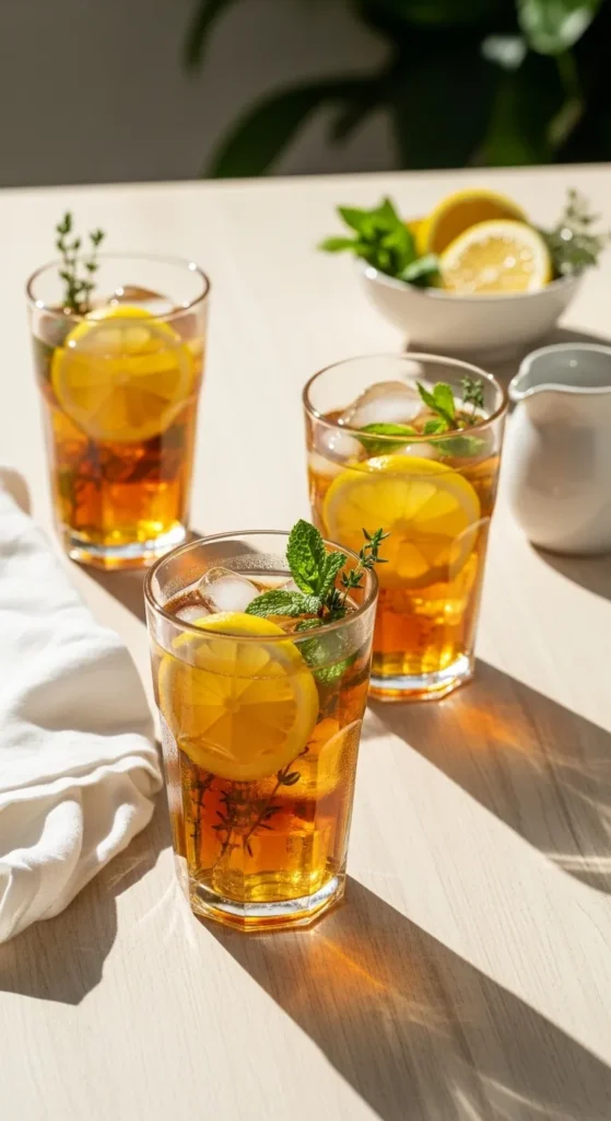 Iced or Flavored Teas