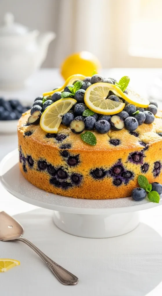 Lemon Blueberry Cake