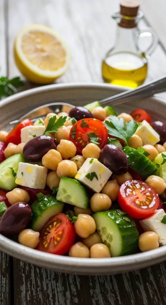 Mediterranean Chickpea Salad