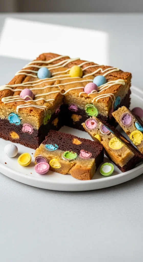 Mini Eggs Blondie-Brownie Combo