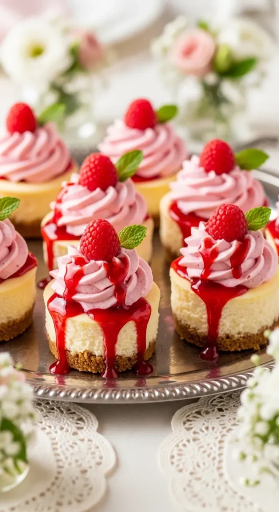 Mini Mousse Cheesecake Cups