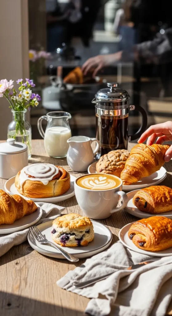 Pastries and Coffee Combo