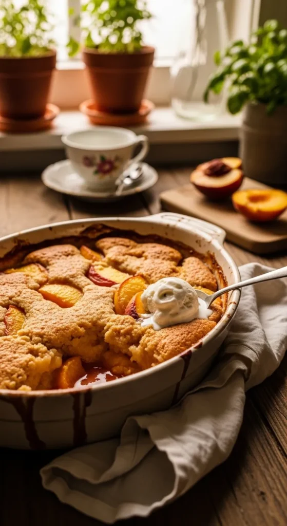 Peach Cobbler