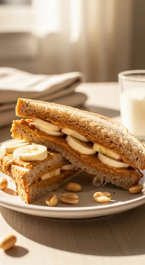 Peanut Butter Banana Sandwich