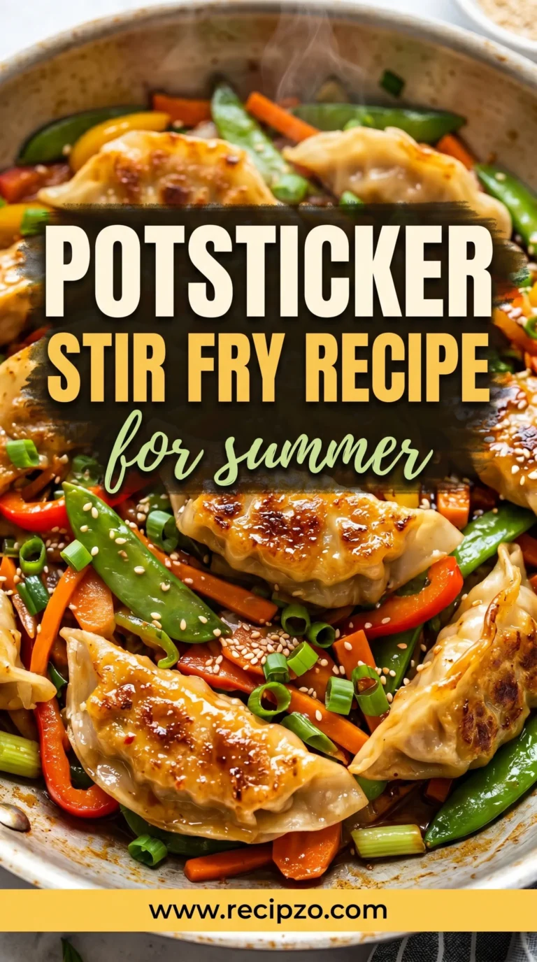 Potsticker Stir Fry Recipe for Summer