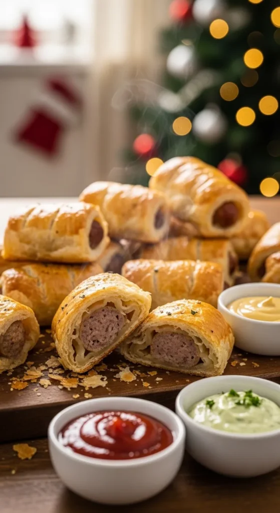 Puff Pastry Sausage Rolls