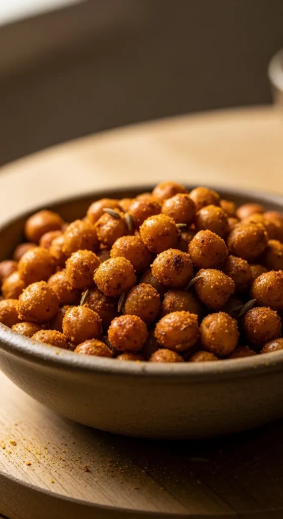 Spicy Chickpea Snack