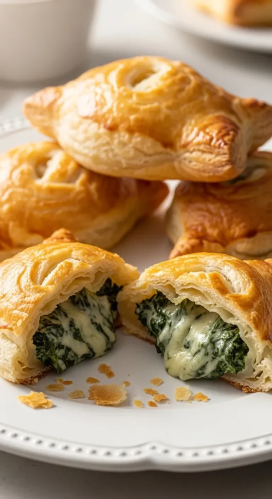 Spinach and Cheese Stuffed Pastries