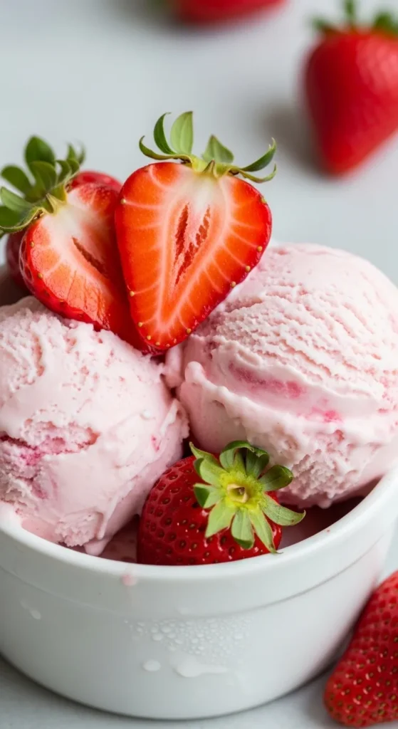 Strawberry Ice Cream