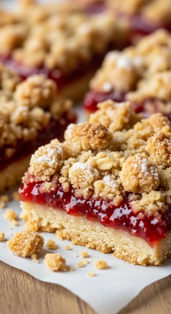 Strawberry Jam Bars
