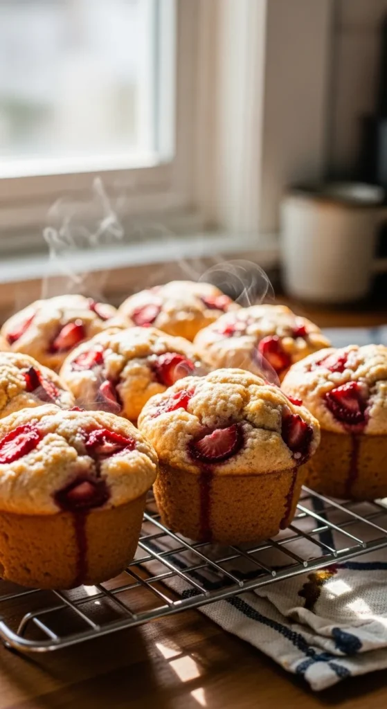 Strawberry Muffins