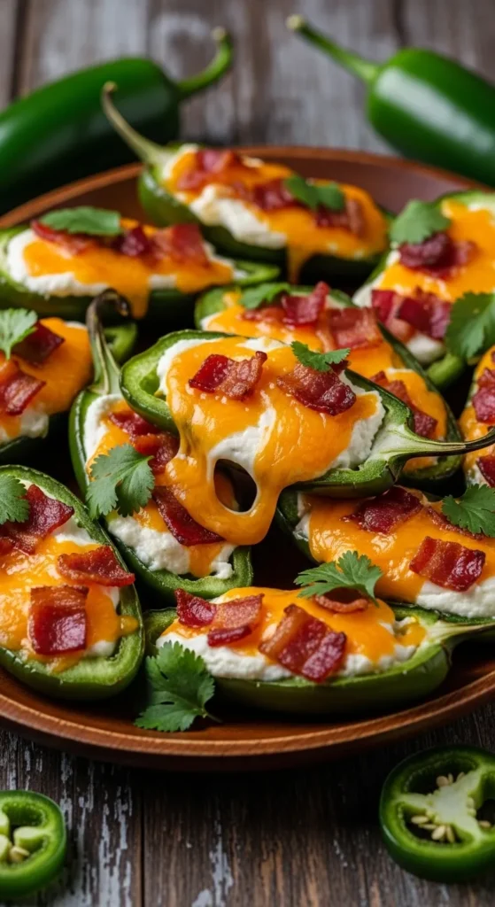 Stuffed Jalapeño Poppers