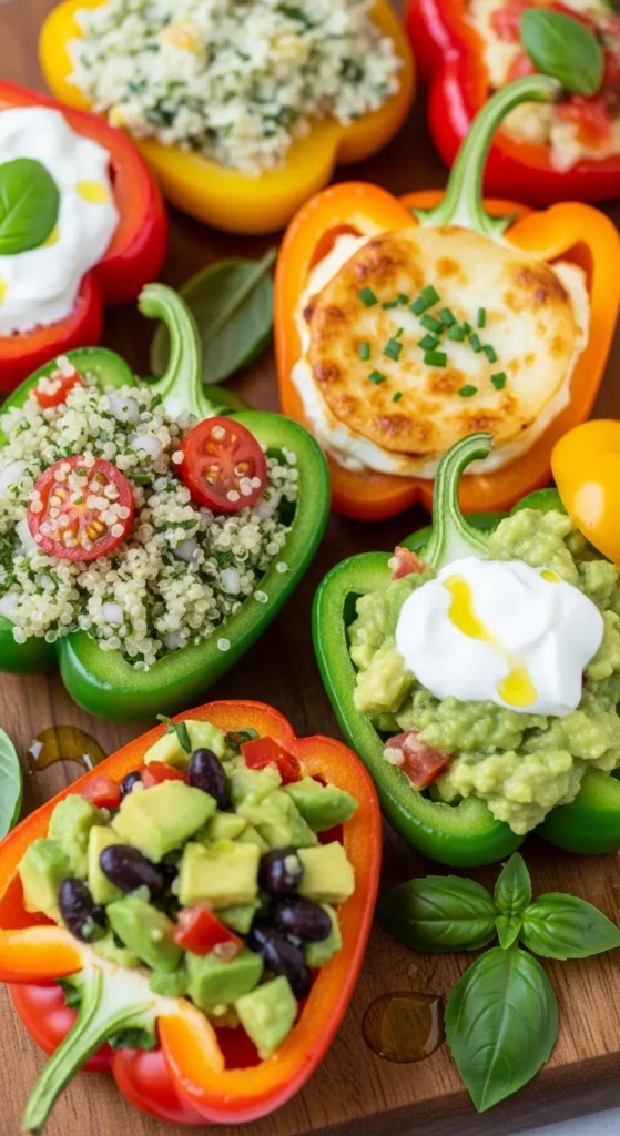 Stuffed Mini Bell Peppers
