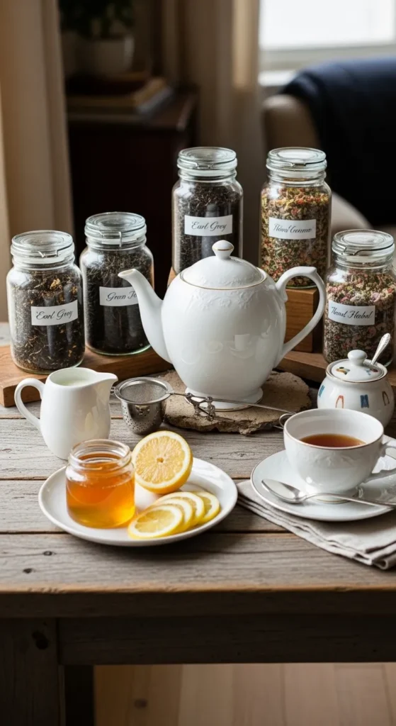 Tea Selection Bar