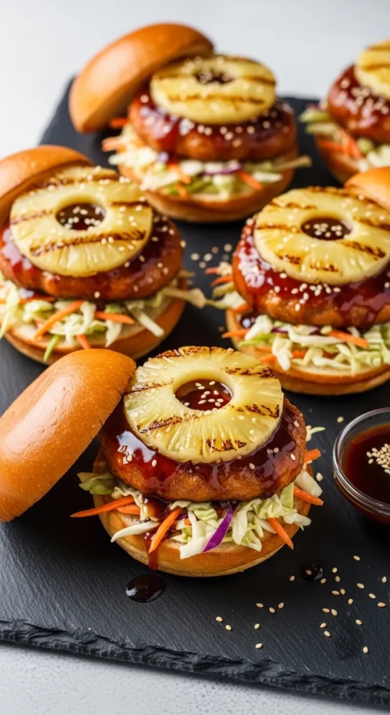 Teriyaki Chicken Sliders