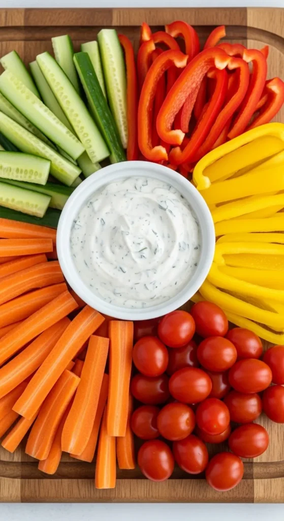 Veggie Platter with Dip
