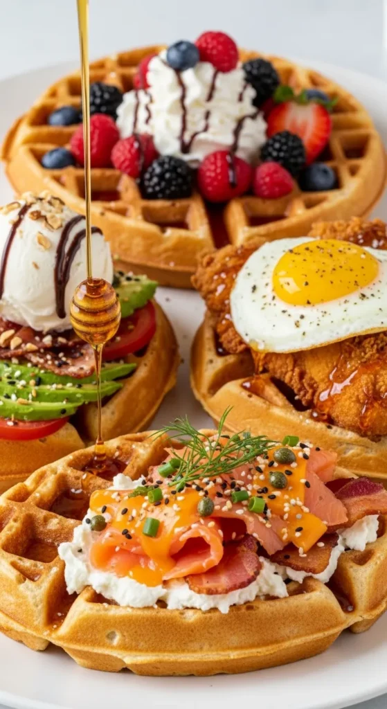 Waffles with Toppings
