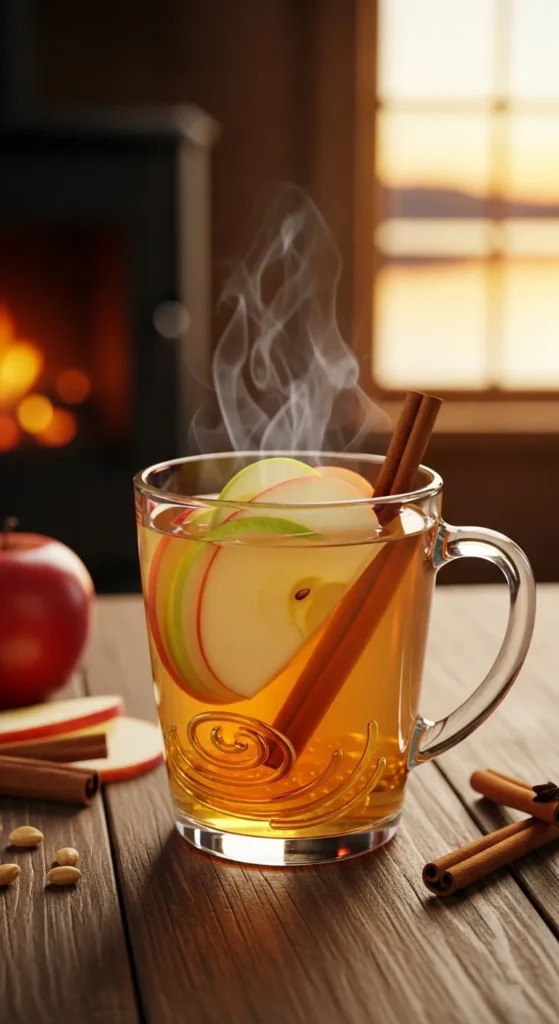 Warm Apple Cinnamon Tea