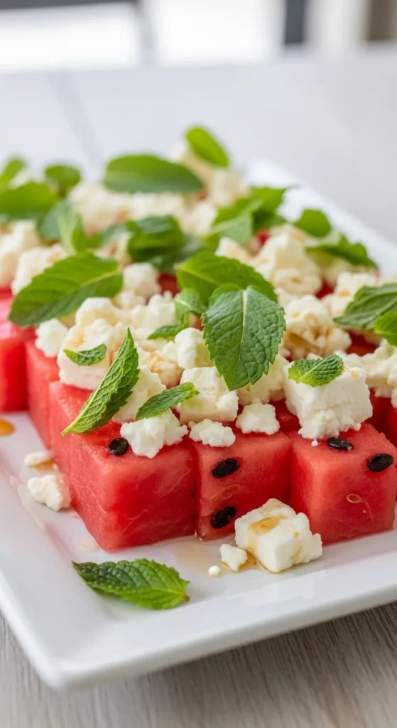 Watermelon Feta Bites