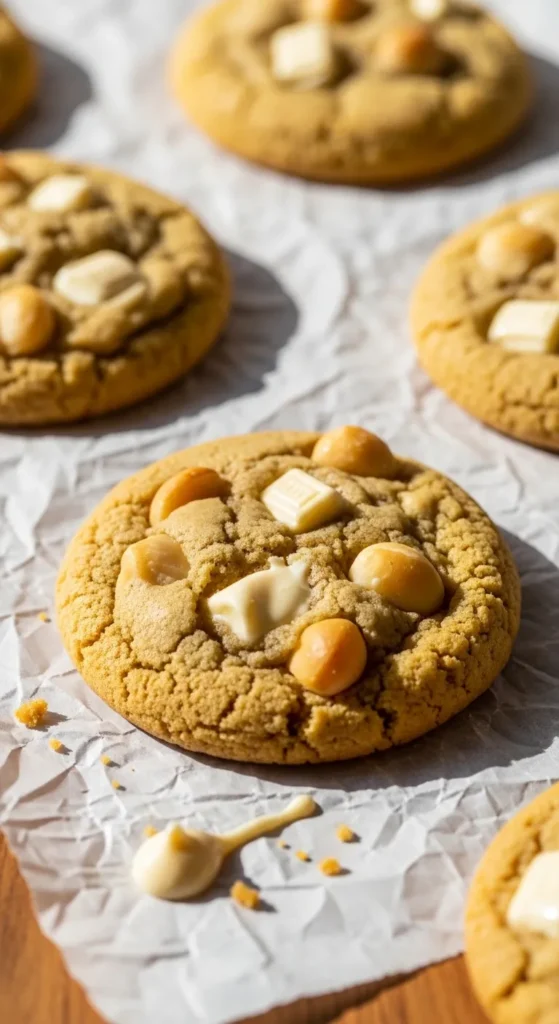 White Chocolate Macadamia Cookies