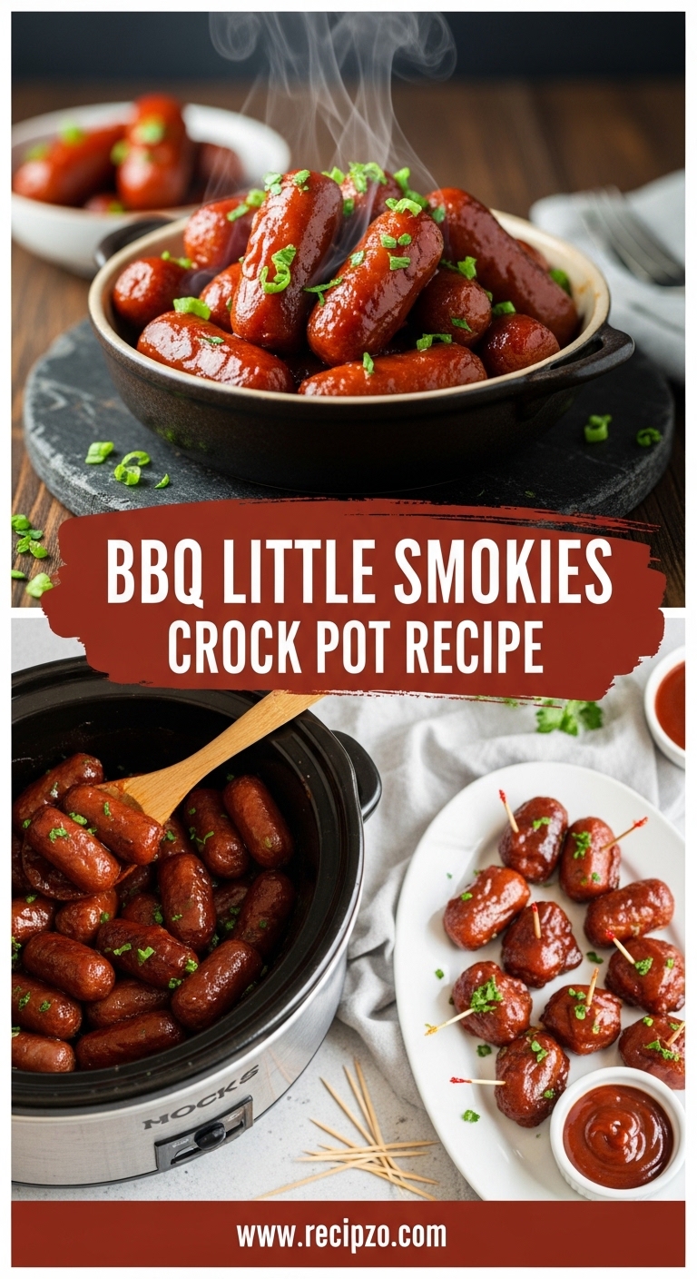 BBQ Little Smokies Crock Pot Recipe