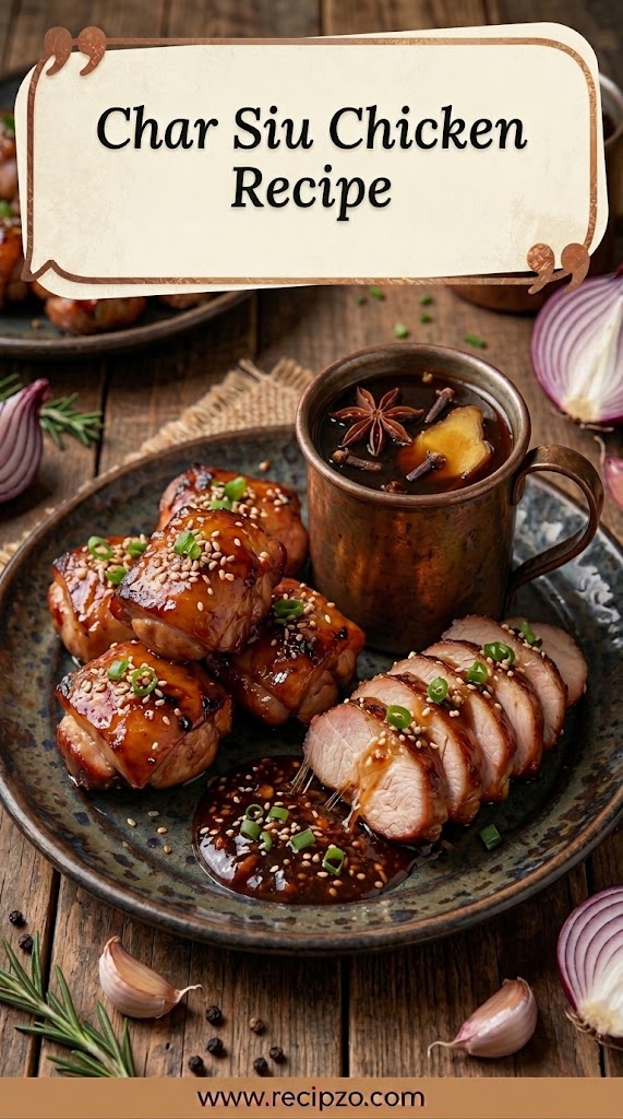 Char Siu Chicken Summer Recipe