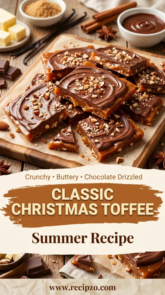 Classic Christmas Toffee Summer Recipe
