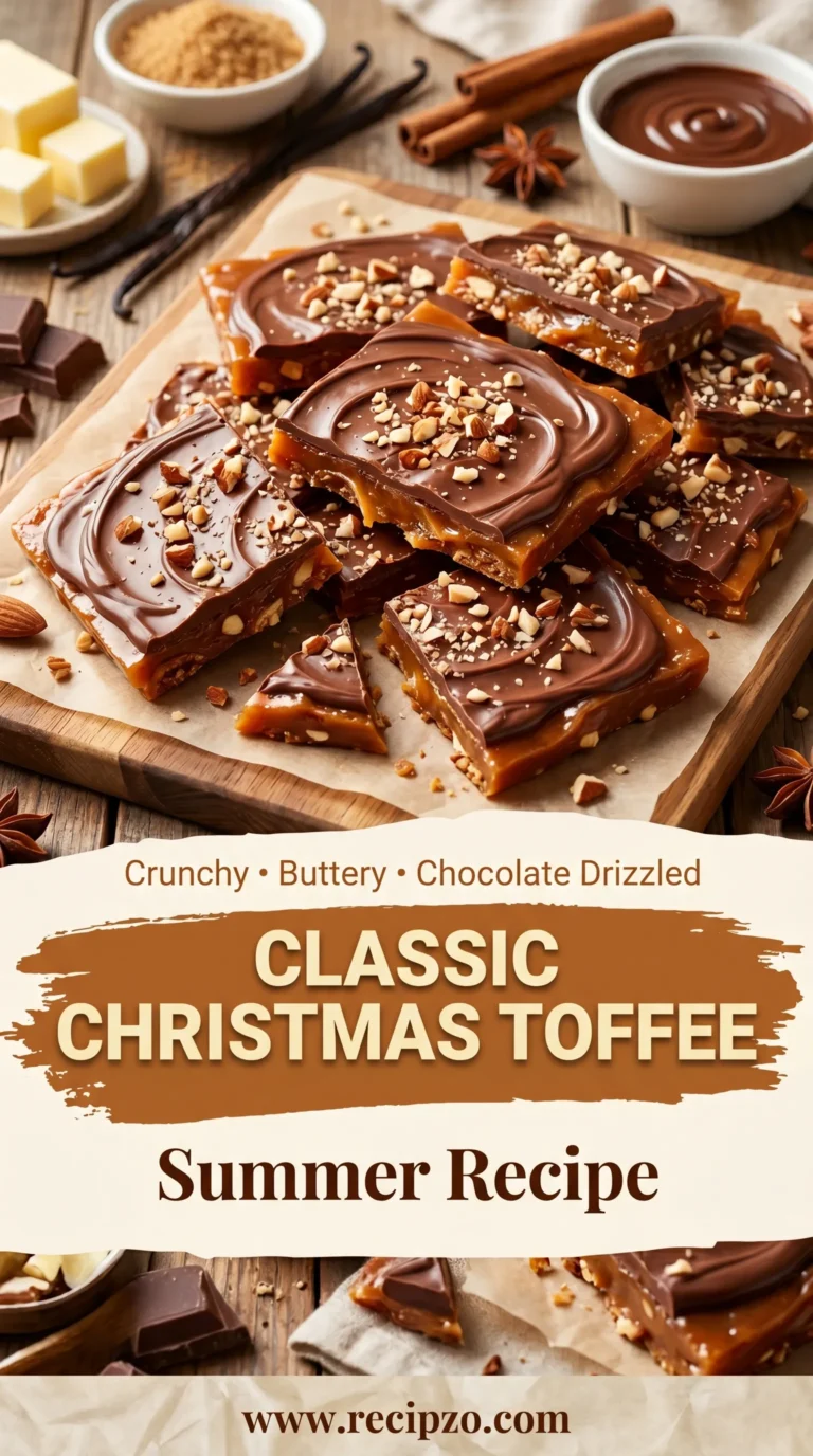 Classic Christmas Toffee Summer Recipe