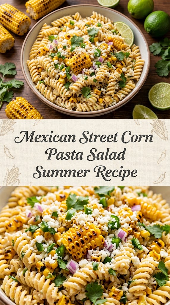 Mexican Street Corn Pasta Salad Summer Recipe