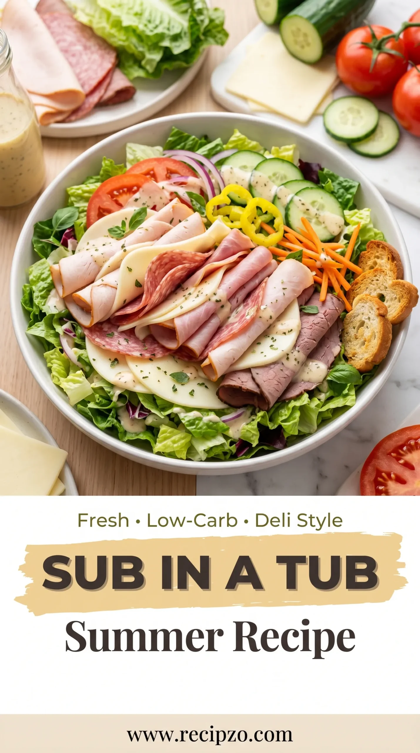 Sub In A Tub Summer Recipe