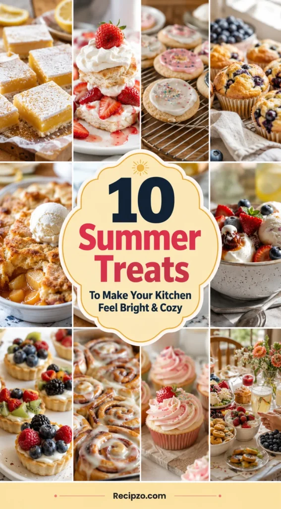 Summer Treats to Make Your Kitchen Feel Bright & Cozy