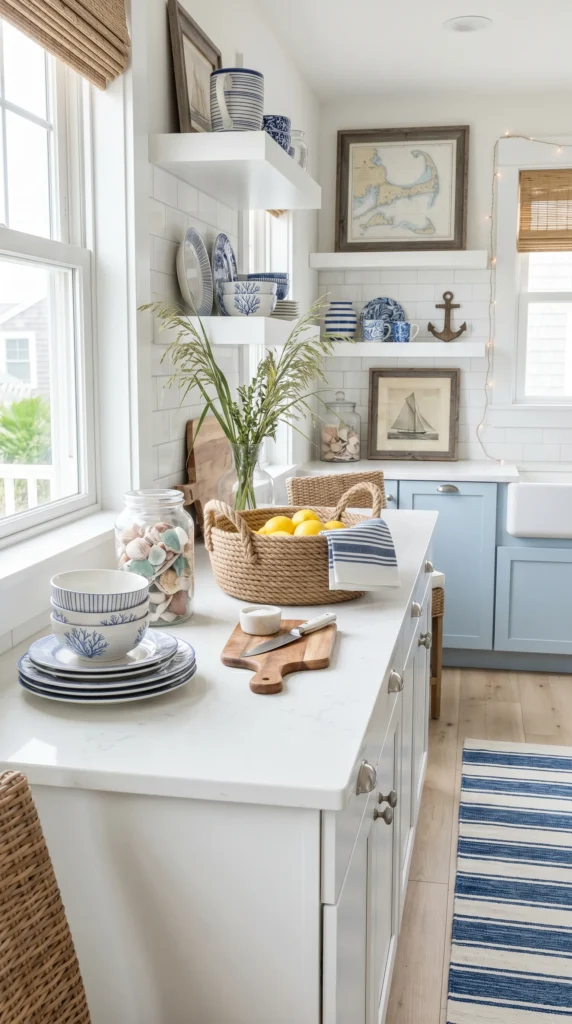 Add Coastal-Inspired Accessories