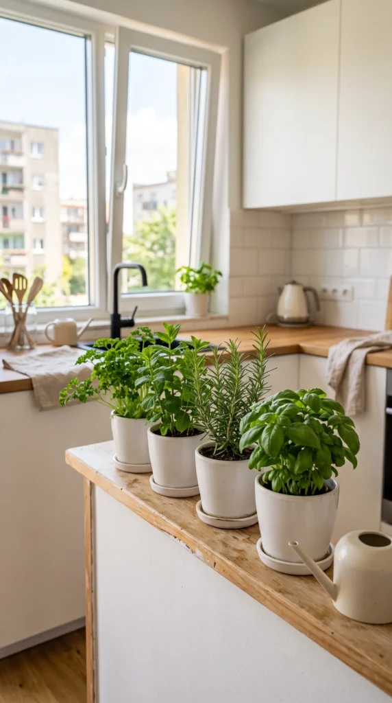 Add Greenery for a Fresh Look