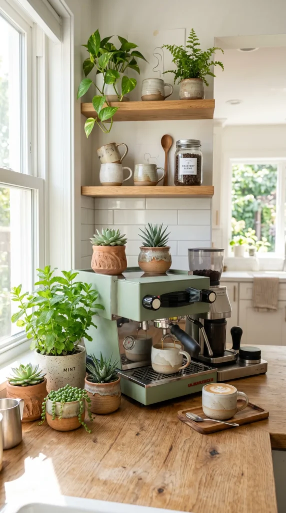 Add Greenery for a Fresh Touch
