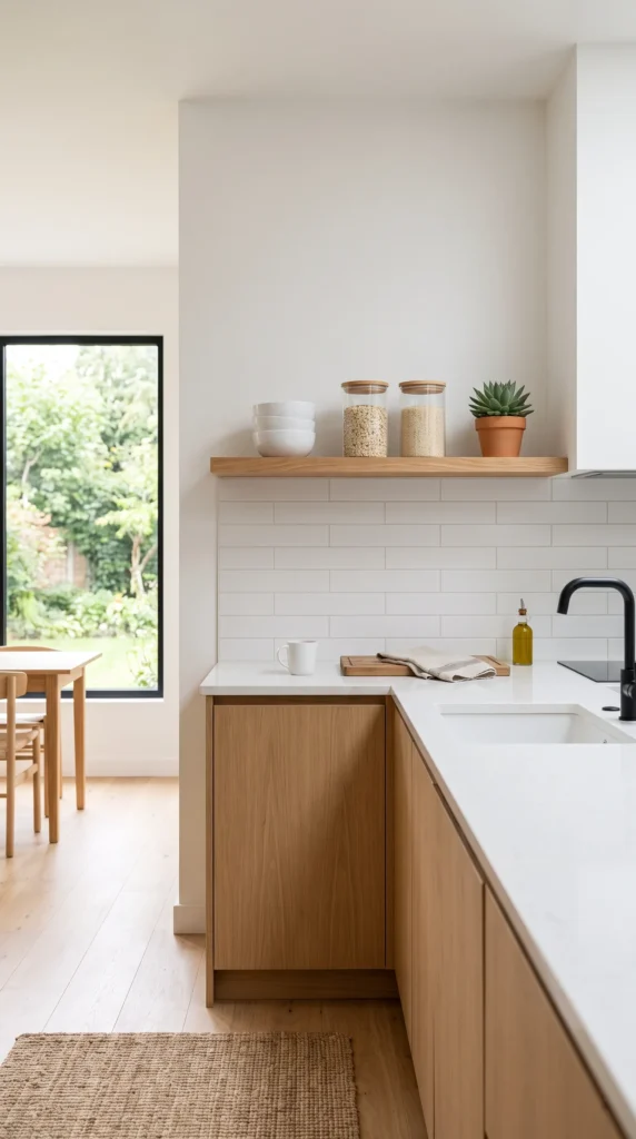 Add Open Shelving Sparingly
