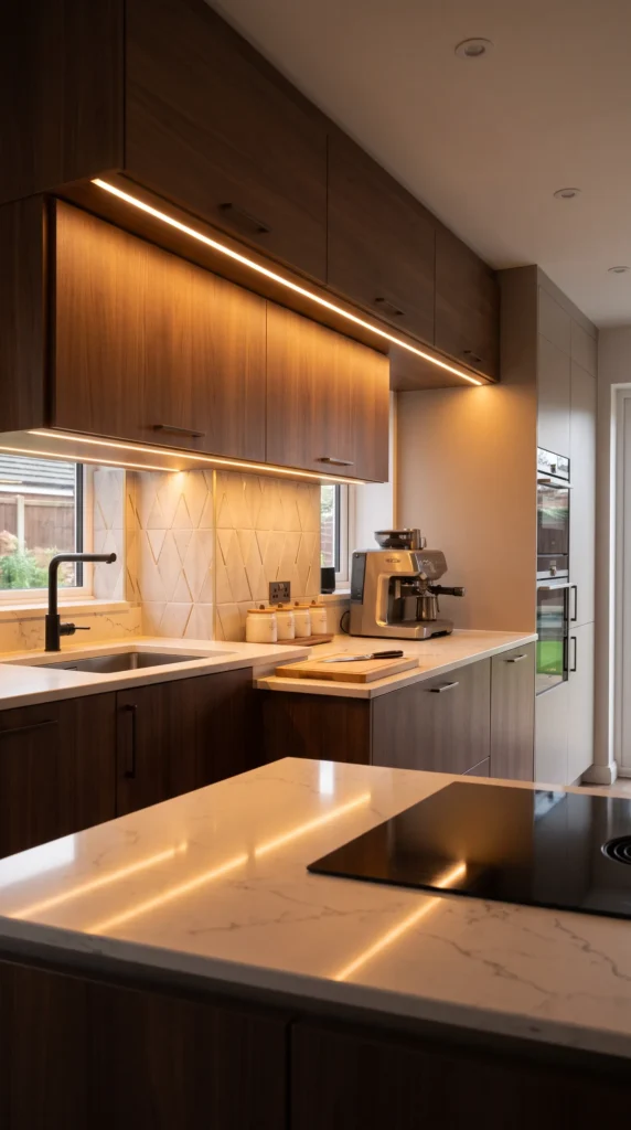 Add Under-Cabinet Lighting