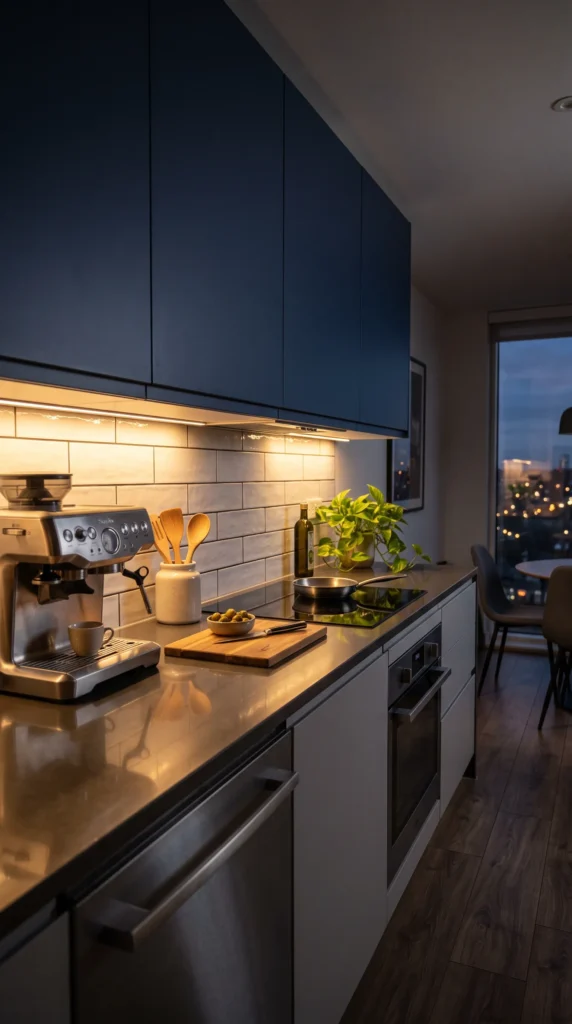 Add Under-Cabinet Lighting