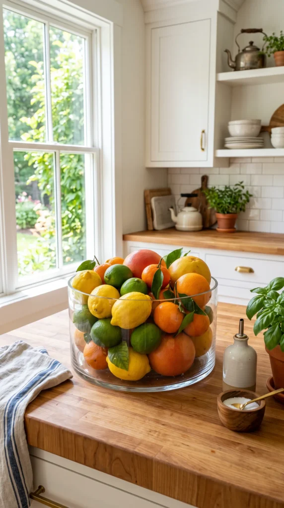 Add a Bowl of Fresh Citrus Fruits