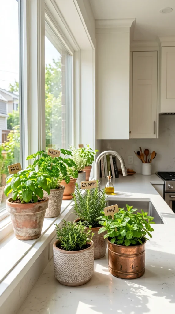 Add a Small Herb Garden