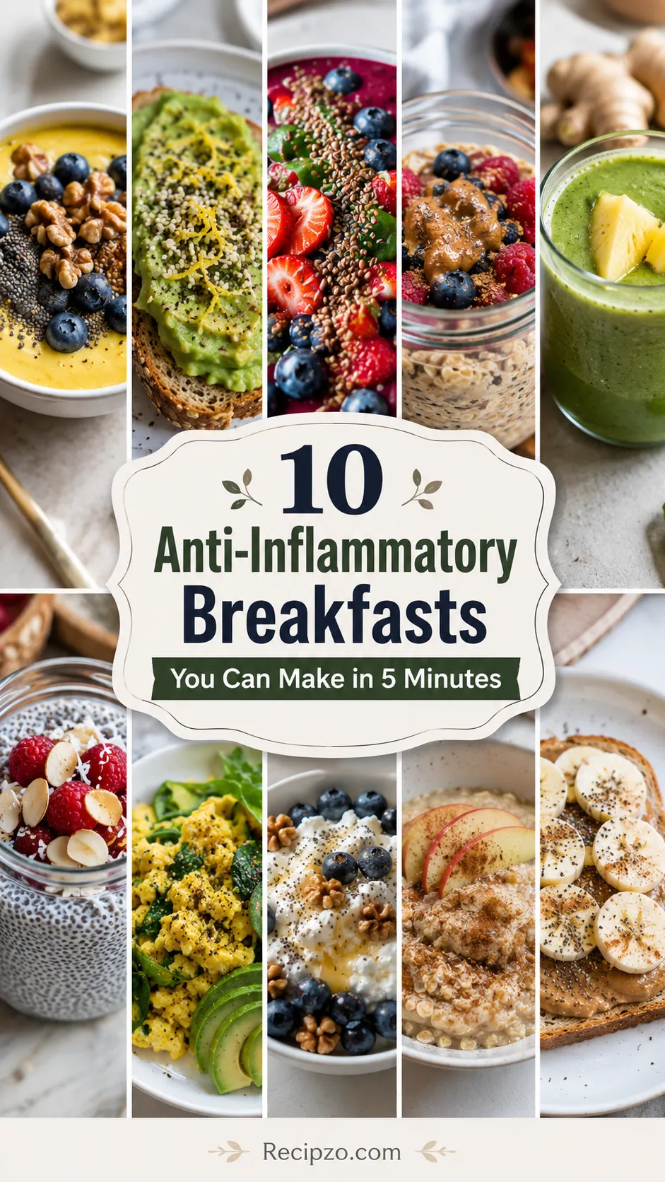 Anti-Inflammatory Breakfasts You Can Make in 5 Minutes