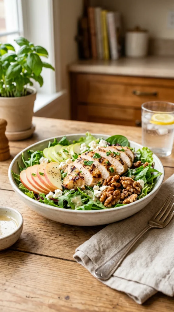 Apple Walnut Chicken Salad