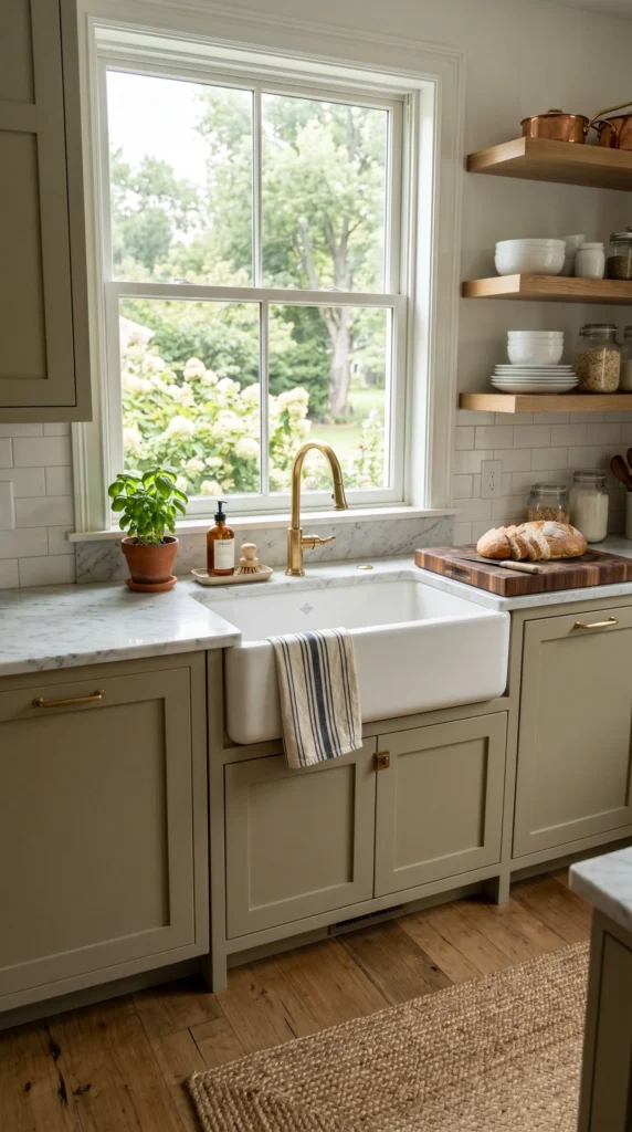Apron-Front Farmhouse Sink