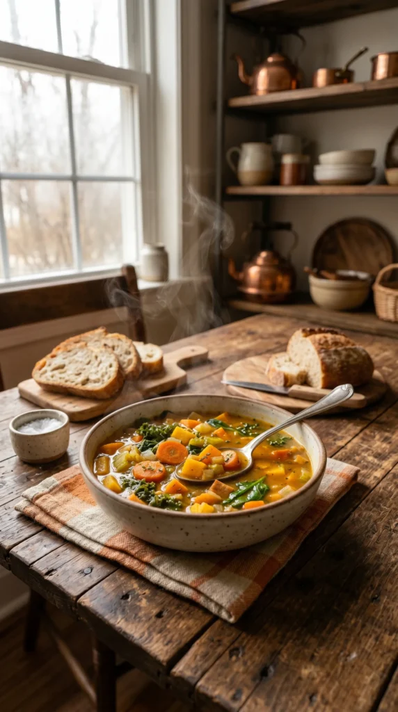 Autumn Harvest Vegetable Soup