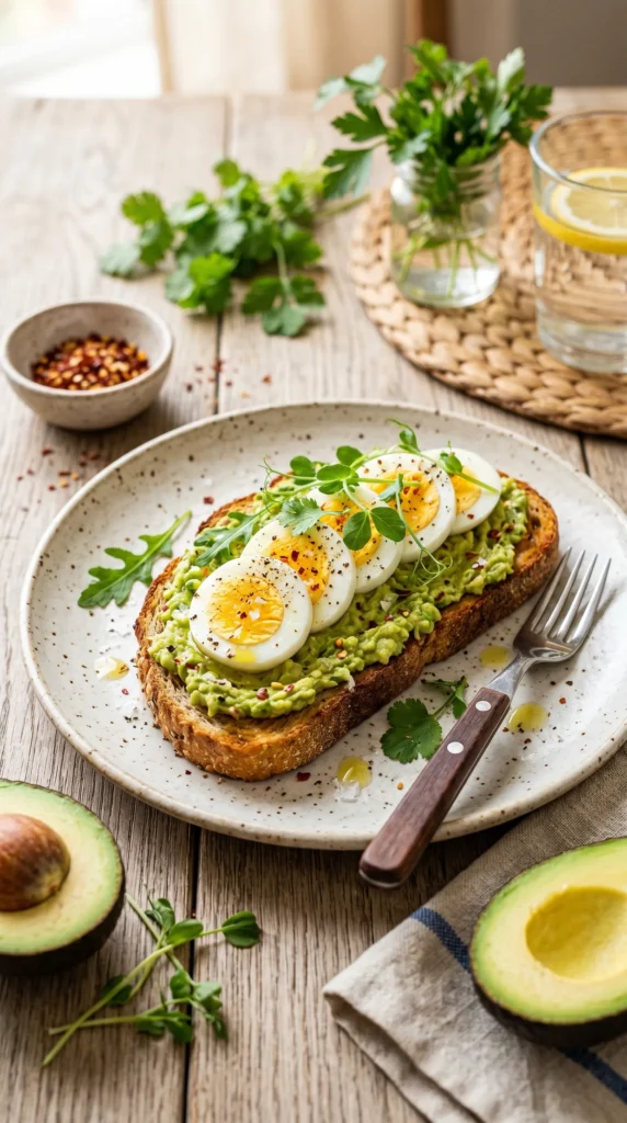 Avocado Egg Toast